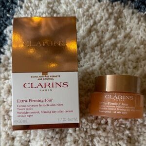 Clarins Extra-Firming Day Cream Wrinkle Control Moisturizing NIB Retail $95